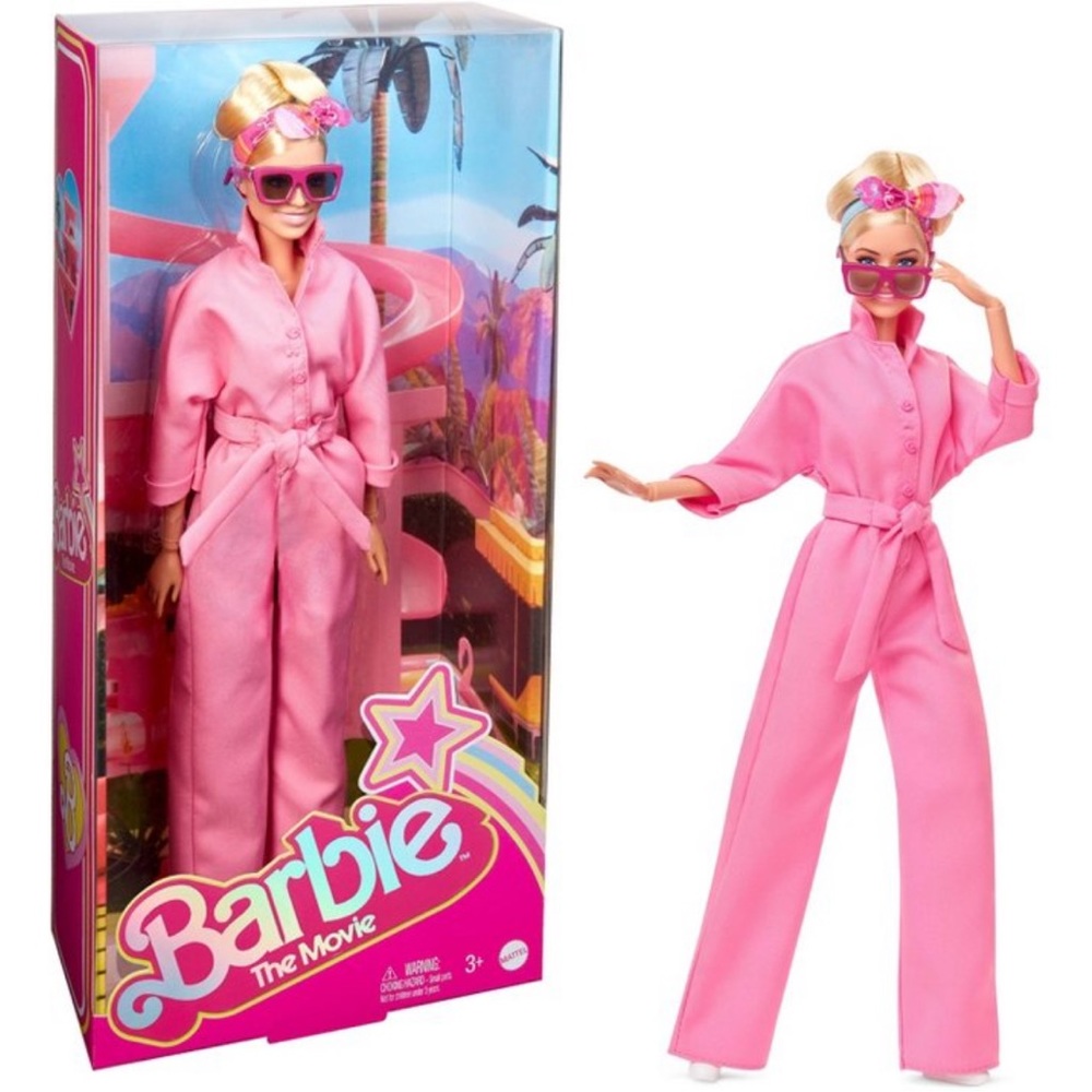 Barbie the Movie Collectible Doll Margot
Robbie as Barbie in Pink Power Jumpsuit